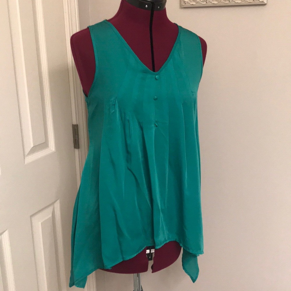 EUC Altar’d State green tank top